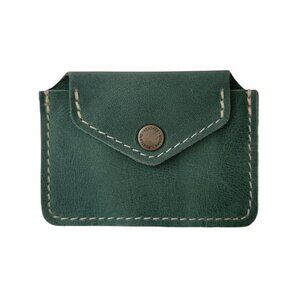 NEW Portland Leather Goods Green LOVEBUG PLUS WALLET  Card Cash Holder